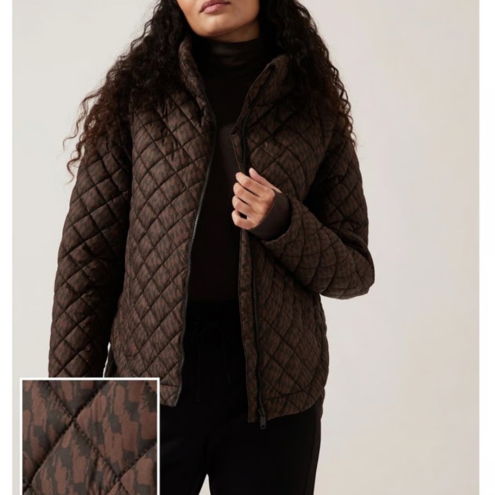Athleta Limited Edition Whisper Jacket(this colour pattern is sold out online)